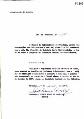 Ato da Reitoria nº 0058/1967