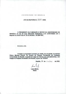 Ato da Reitoria nº 1220/2002