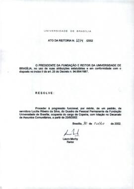 Ato da Reitoria nº 1214/2002