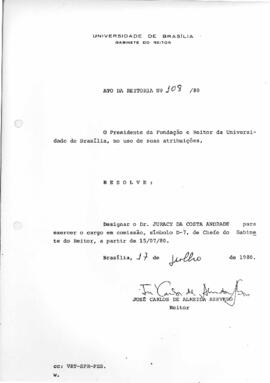 Ato da Reitoria nº 0108/1980