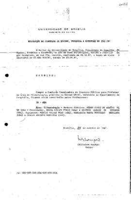 Resolução do Conselho de Ensino, Pesquisa e Extensão nº 0041/1987