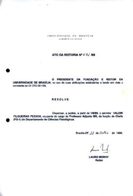 Ato da Reitoria nº 0671/1999