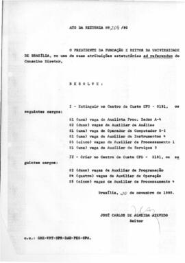 Ato da Reitoria nº 0204/1980