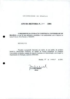 Ato da Reitoria nº 0374/2001