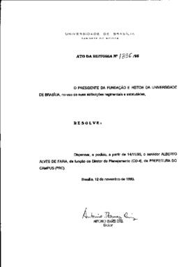 Ato da Reitoria nº 1396/1993