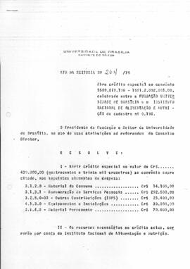 Ato da Reitoria nº 0264/1974