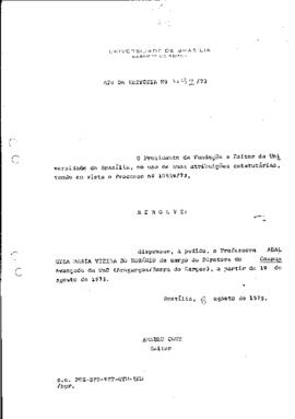 Ato da Reitoria nº 0492/1973