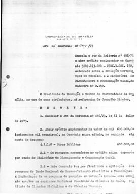 Ato da Reitoria nº 0544/1973