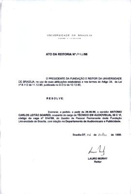 Ato da Reitoria nº 1046/1998