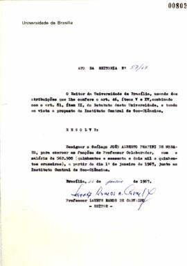 Ato da Reitoria nº 0057/1967