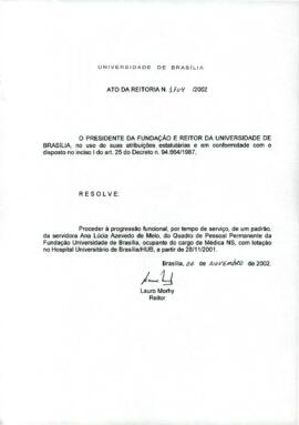 Ato da Reitoria nº 1704/2002