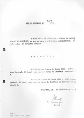 Ato da Reitoria nº 0892/1975