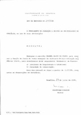 Ato da Reitoria nº 0247/1989