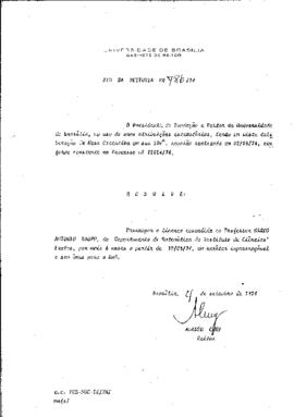 Ato da Reitoria nº 0786/1974