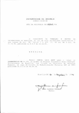 Ato da Reitoria nº 1836/1994
