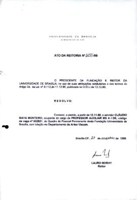 Ato da Reitoria nº 1655/1998