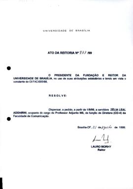 Ato da Reitoria nº 0873/1999