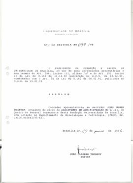 Ato da Reitoria nº 0097/1996