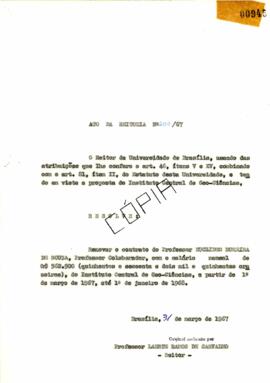Ato da Reitoria nº 0200/1967