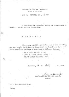 Ato da Reitoria nº 0134/1977