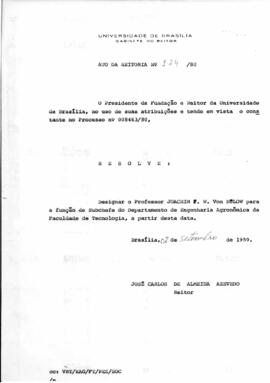 Ato da Reitoria nº 0124/1980