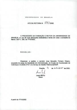 Ato da Reitoria nº 1583/2002