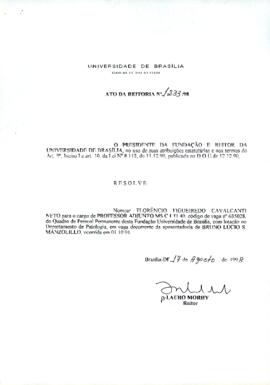 Ato da Reitoria nº 1233/1998