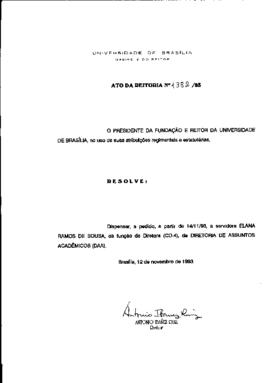 Ato da Reitoria nº 1382/1993