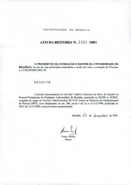 Ato da Reitoria nº 1530/2001