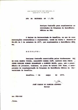 Ato da Reitoria nº 0048/1978