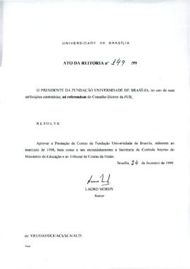 Ato da Reitoria nº 0149/1999