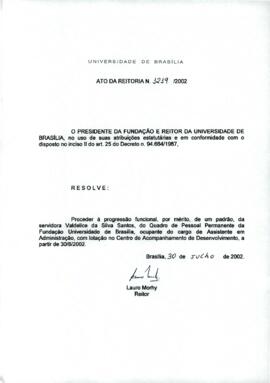 Ato da Reitoria nº 1219/2002