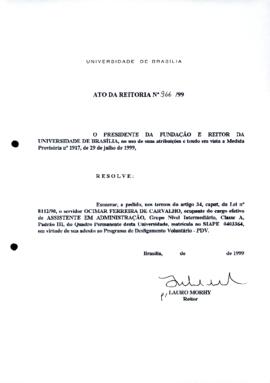 Ato da Reitoria nº 0966/1999