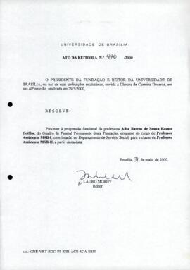 Ato da Reitoria nº 0470/2000