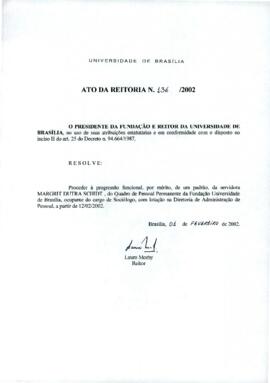 Ato da Reitoria nº 0136/2002