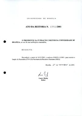 Ato da Reitoria nº 1372/2001