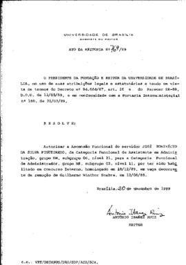 Ato da Reitoria nº 0769/1989