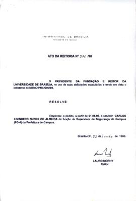 Ato da Reitoria nº 0976/1998