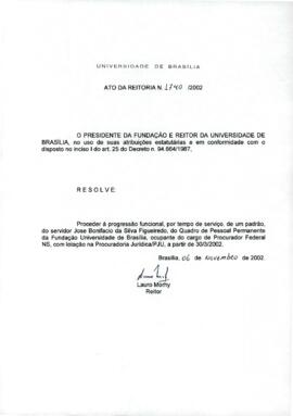 Ato da Reitoria nº 1740/2002