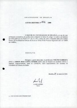 Ato da Reitoria nº 0446/2000