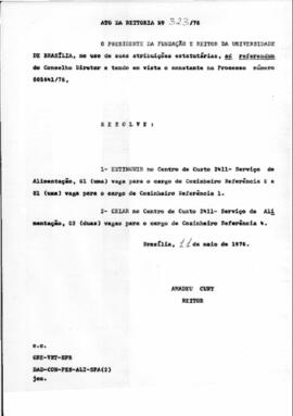 Ato da Reitoria nº 0323/1976