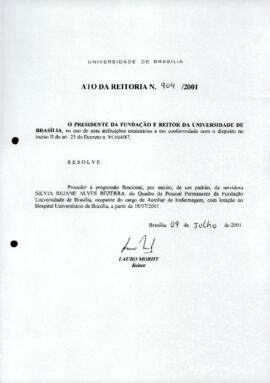 Ato da Reitoria nº 0904/2001