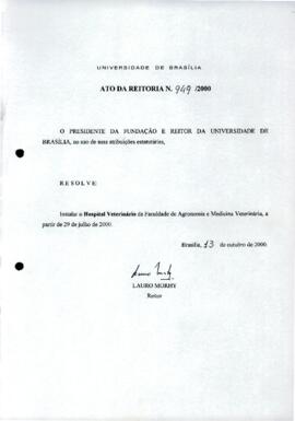 Ato da Reitoria nº 0949/2000