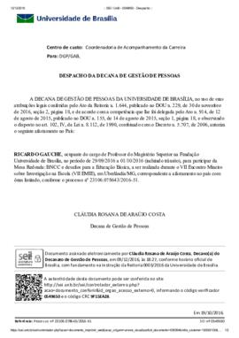 Despacho da Decana de Gestão de Pessoas (2016-12-09)