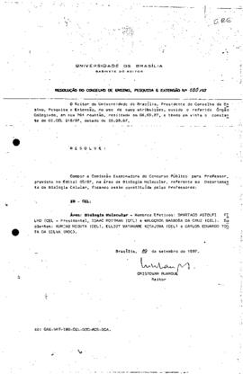 Resolução do Conselho de Ensino, Pesquisa e Extensão nº 0030/1987