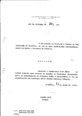 Ato da Reitoria nº 0374/1973