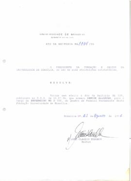 Ato da Reitoria nº 1134/1996