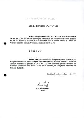 Ato da Reitoria nº 1347/1999