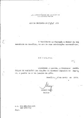 Ato da Reitoria nº 0235/1973