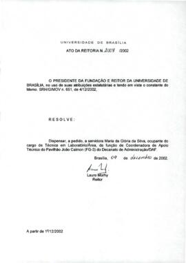 Ato da Reitoria nº 2008/2002